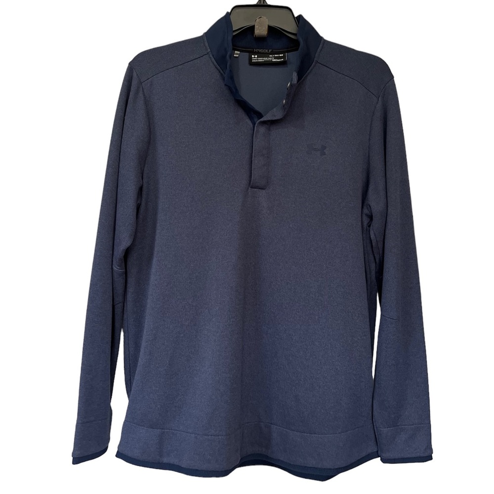 - Under Armour GOLF Coldgear blue Mens Sweater Sz XL
